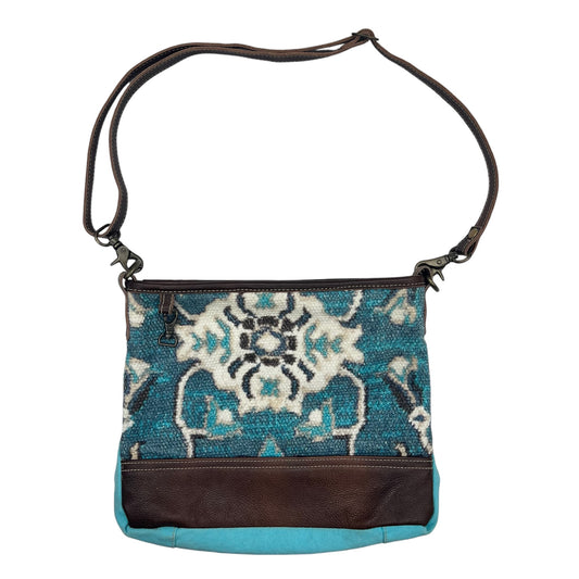 Crossbody By Myra In Blue, Size:Large