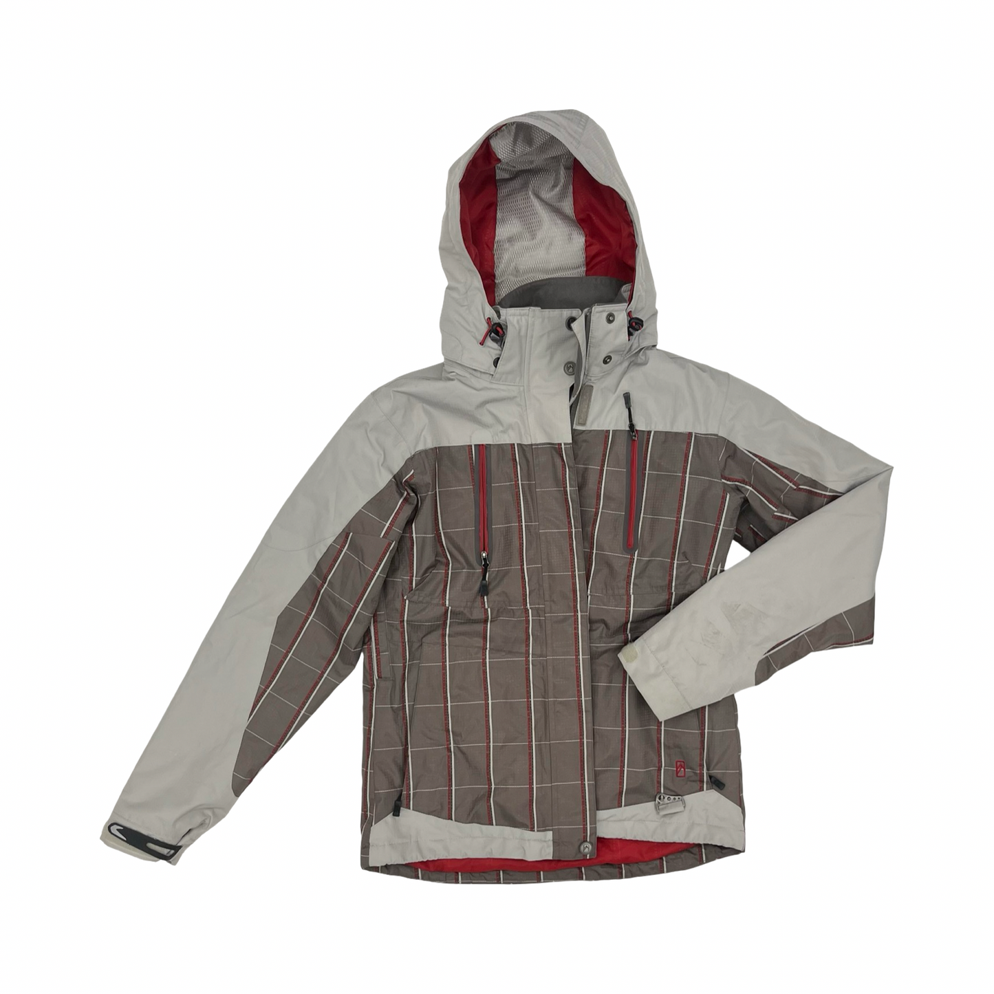 Jacket Puffer & Quilted By Clothes Mentor In Grey, Size:S