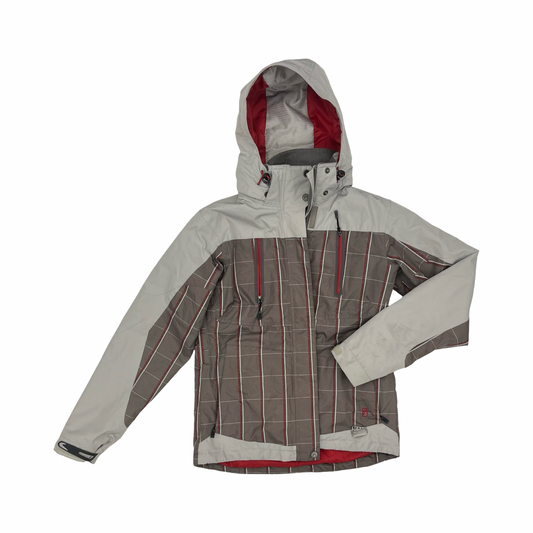Jacket Puffer & Quilted By Clothes Mentor In Grey, Size:S