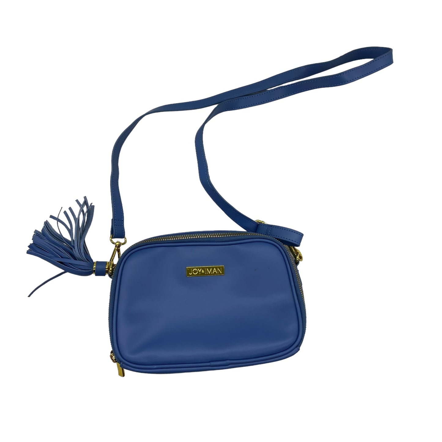 BLUE CROSSBODY by JOY & IMAN Size:MEDIUM