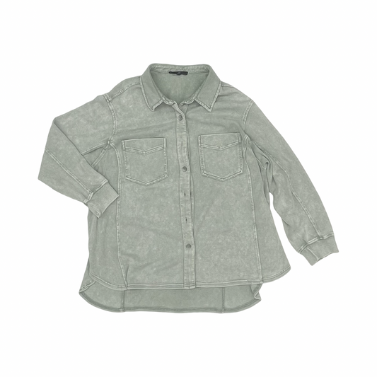 Top Ls By Jane And Delancey In Green, Size:3X