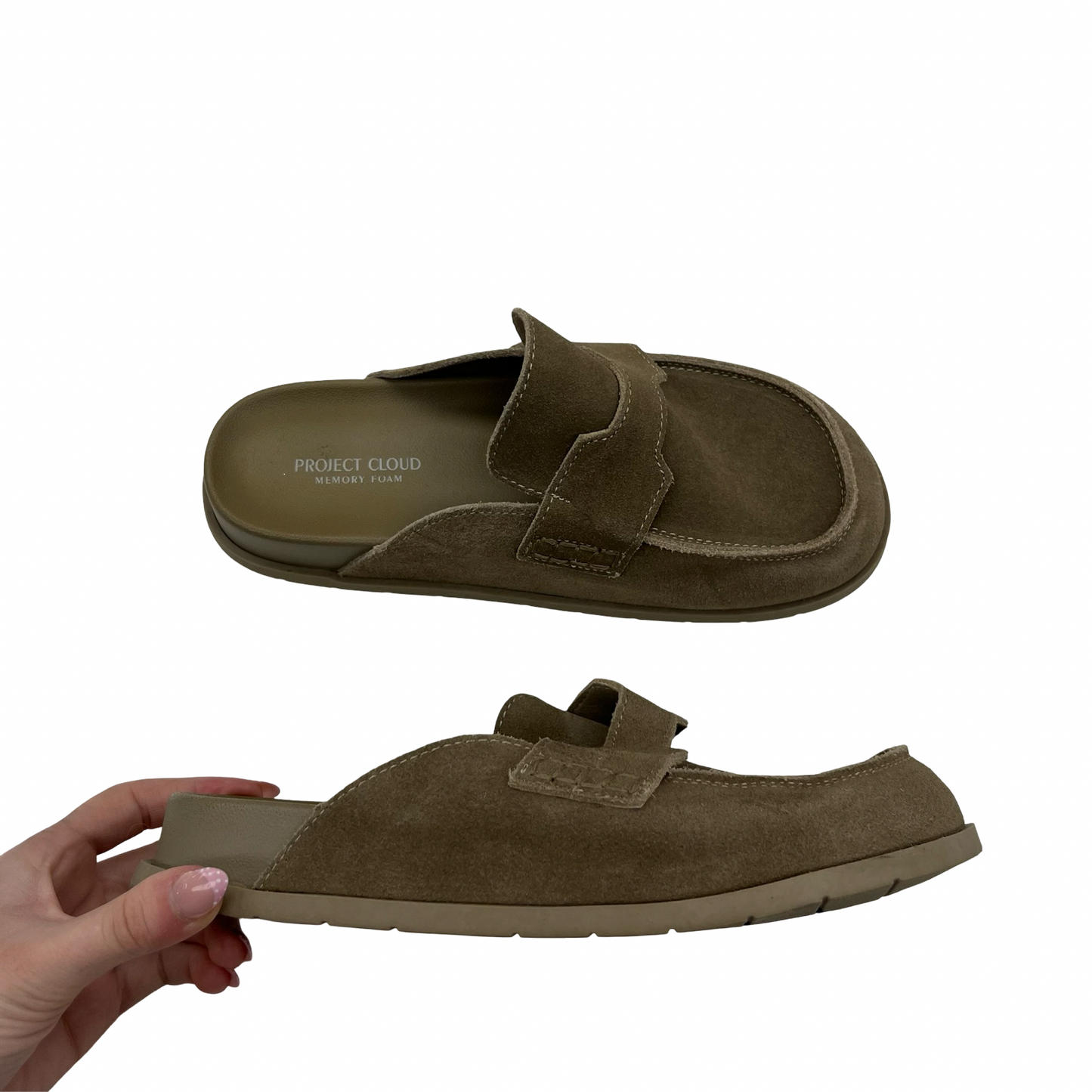 Shoes Flats By Clothes Mentor In Brown, Size:8