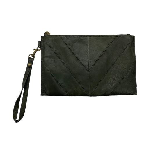 GREEN WRISTLET LEATHER by LUCKY BRAND Size:MEDIUM