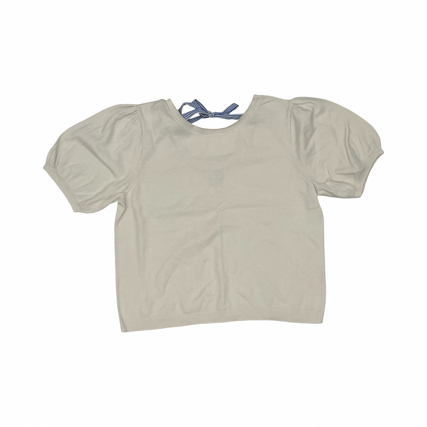 Sweater Ss By J. Crew In Cream, Size:Xl