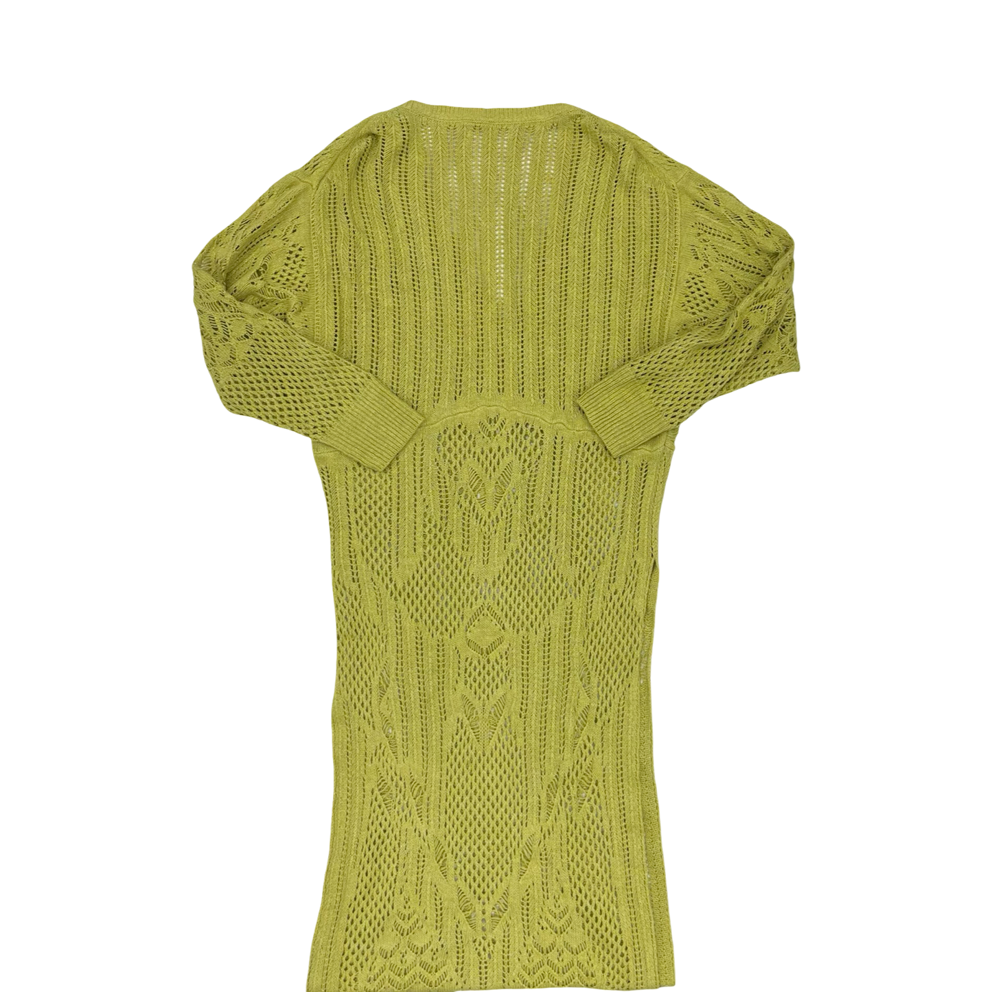 Dress Sweater By Anthropologie In Green, Size:S