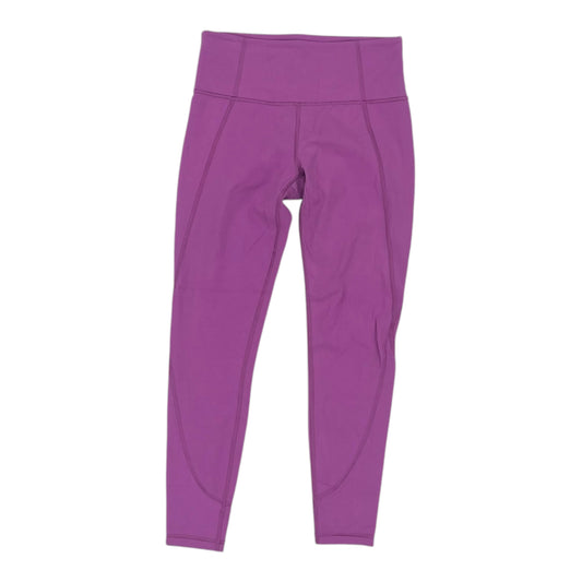 Athletic Leggings Capris By Athleta In Purple, Size:S