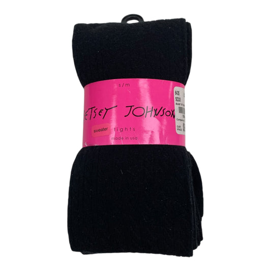 Tights By Betsey Johnson In Black, Size:S