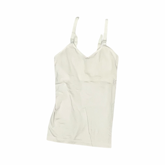 Mat Tank Top By Auden In Cream, Size:Xs