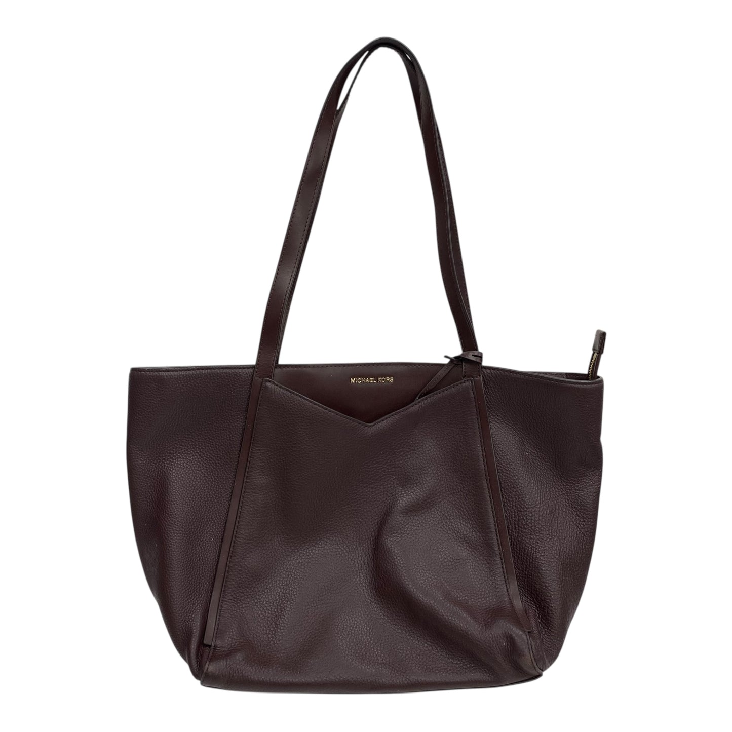 Handbag Designer By Michael Kors In Brown, Size:Large