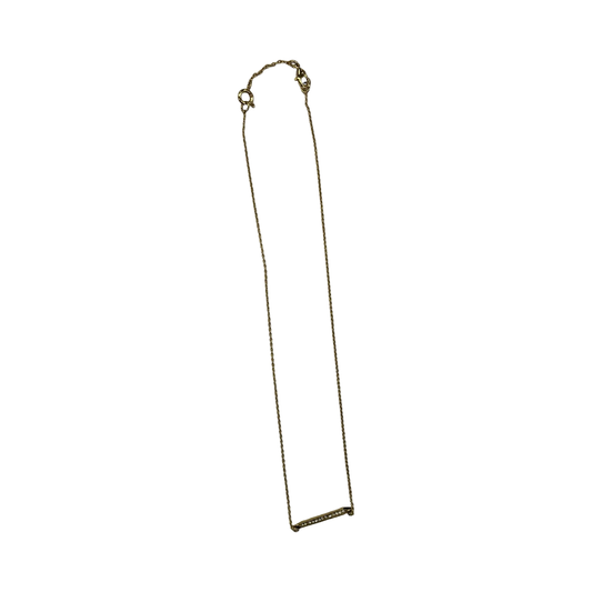 Necklace Chain By Clothes Mentor In Gold
