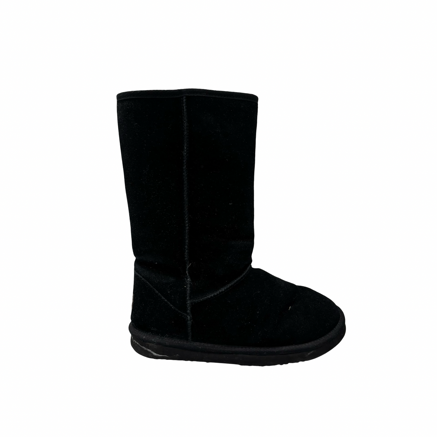 Boots Mid-Calf Flats By Lamo In Black, Size:9