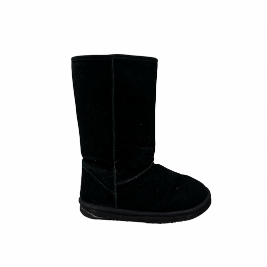 Boots Mid-Calf Flats By Lamo In Black, Size:9