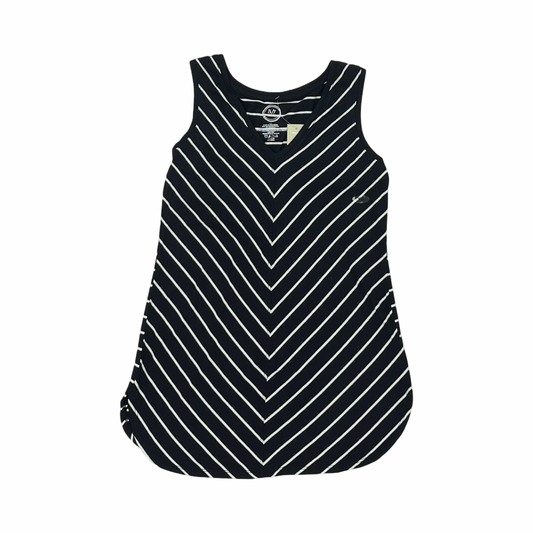 Top Sleeveless By Maurices In Black & White, Size:Xs