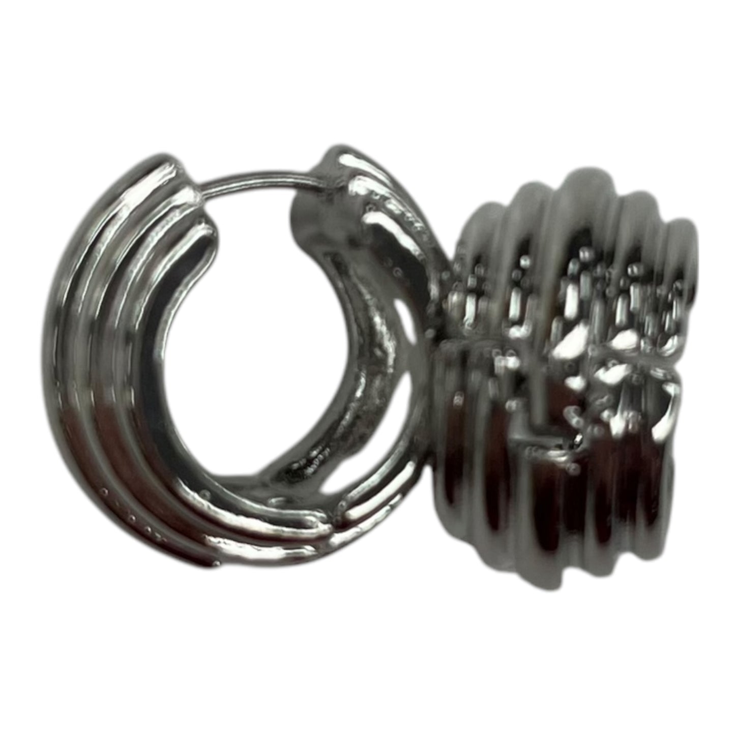 Earrings Hoop By Cmf In Silver