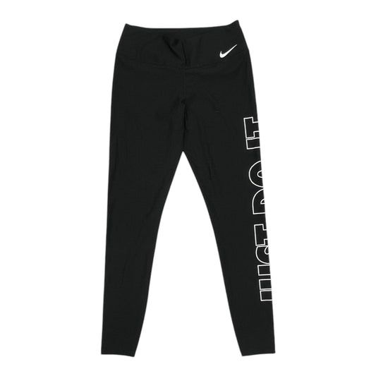 Athletic Leggings By Nike Apparel In Black, Size:M