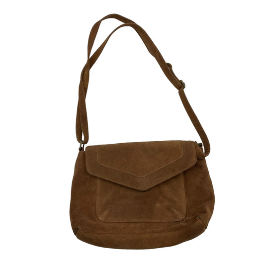 BROWN HANDBAG LEATHER by FATFACE Size:SMALL