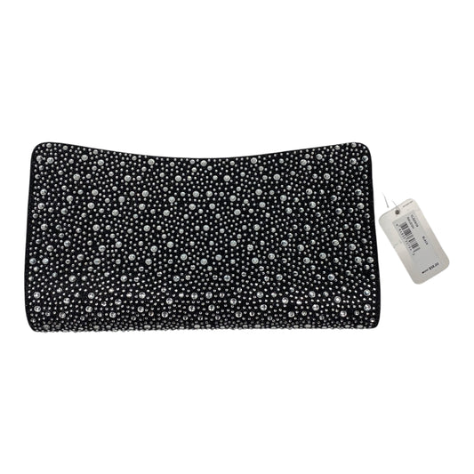 Clutch By Blush In Black & Silver, Size:Small