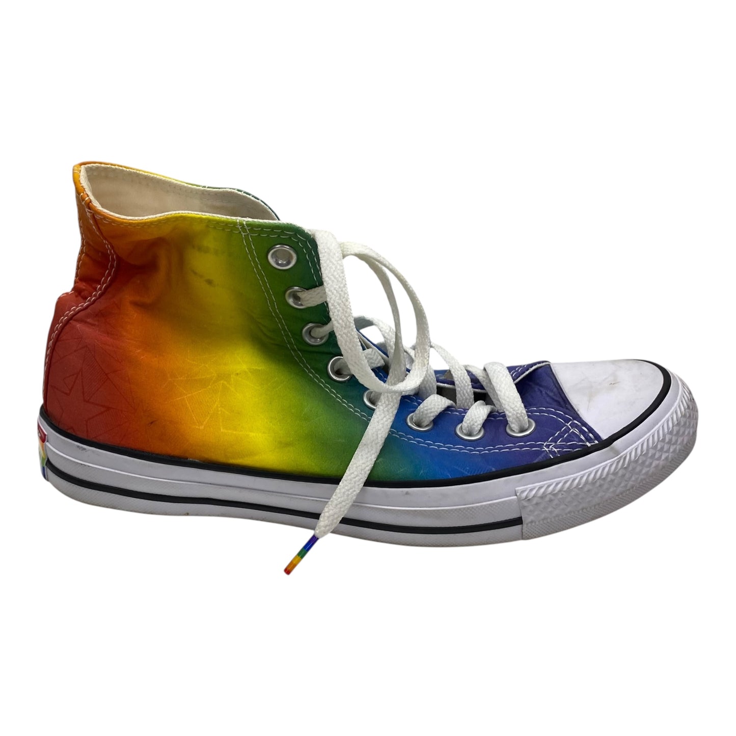Shoes Sneakers By Converse In Rainbow Print, Size:9