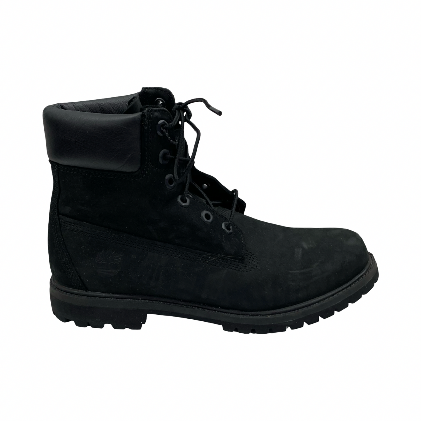 Boots Leather By Timberland In Black, Size:9