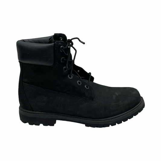 Boots Leather By Timberland In Black, Size:9