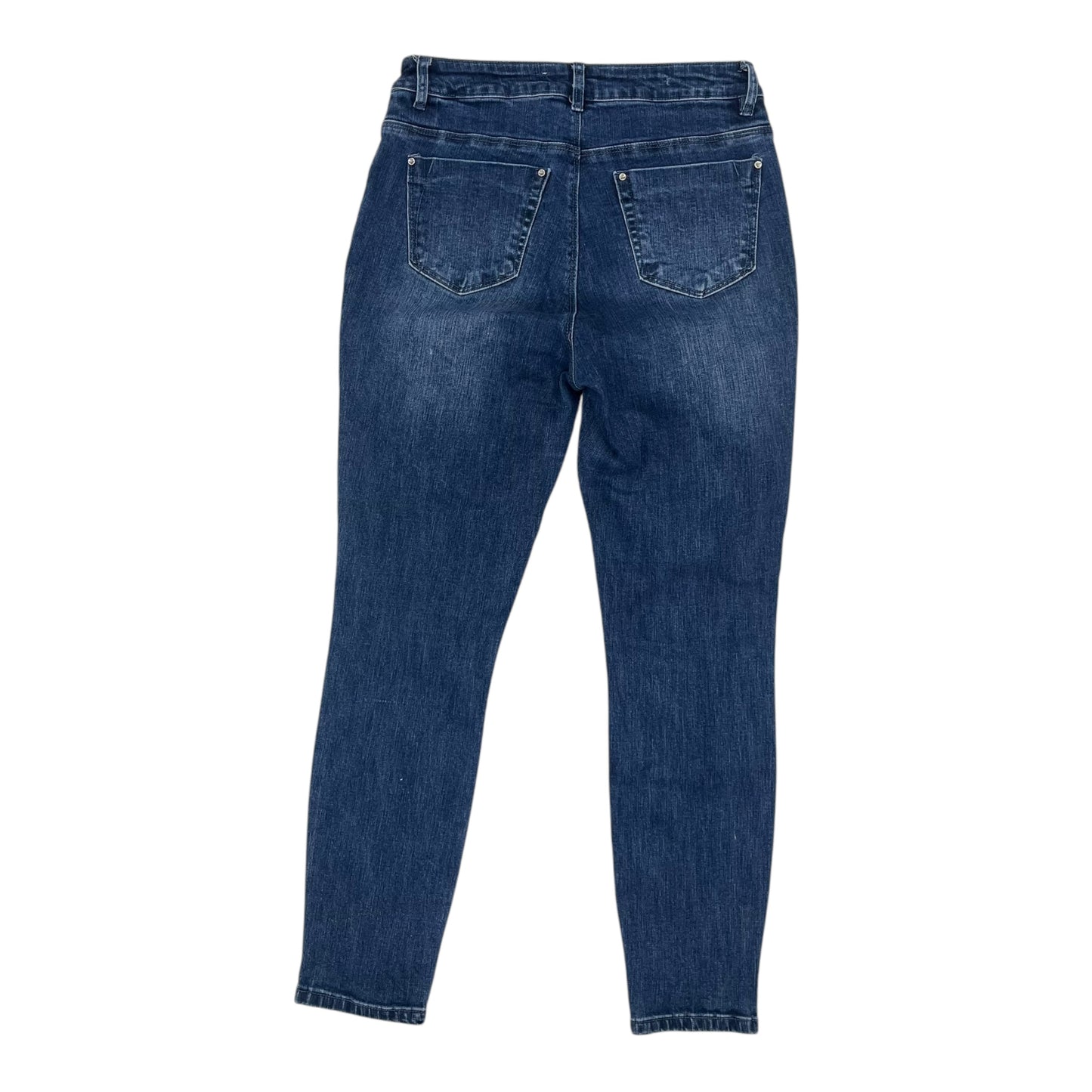 Jeans Skinny By A Loves A In Blue Denim, Size:8