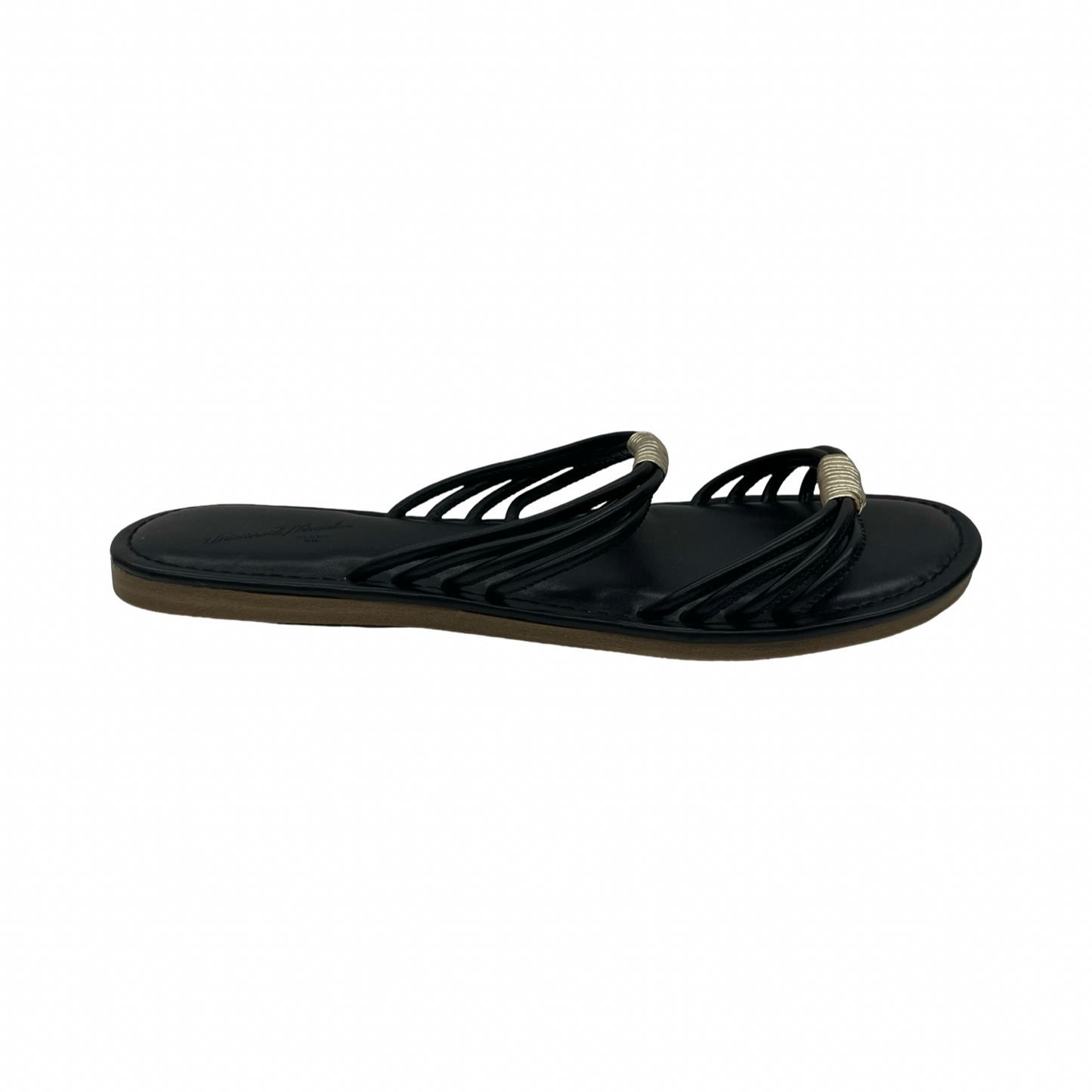 Sandals Flats By Universal Thread In Black, Size:7.5