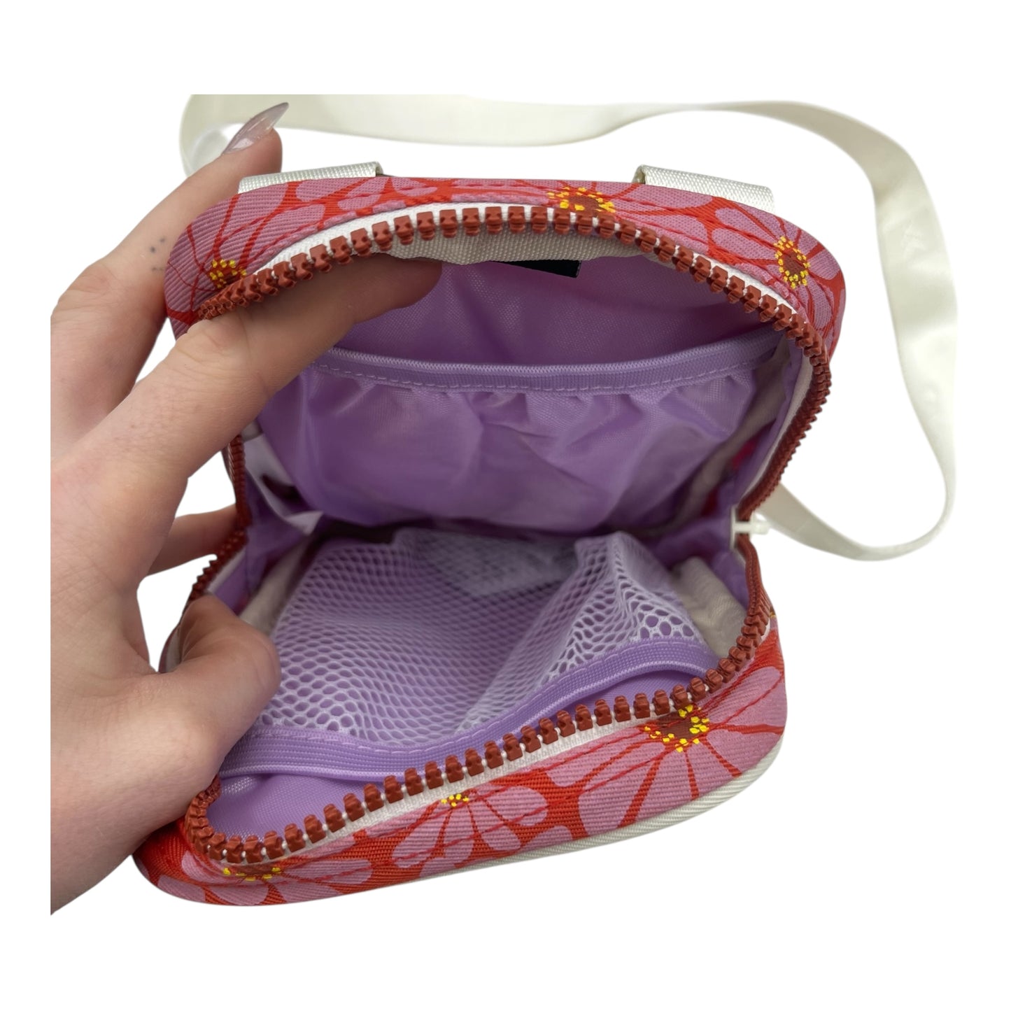 Crossbody By Clothes Mentor In Floral Print, Size:Small