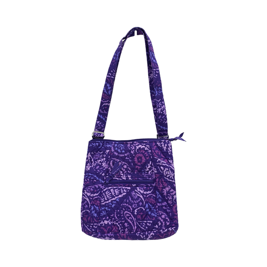 Crossbody By Vera Bradley In Purple, Size:Large