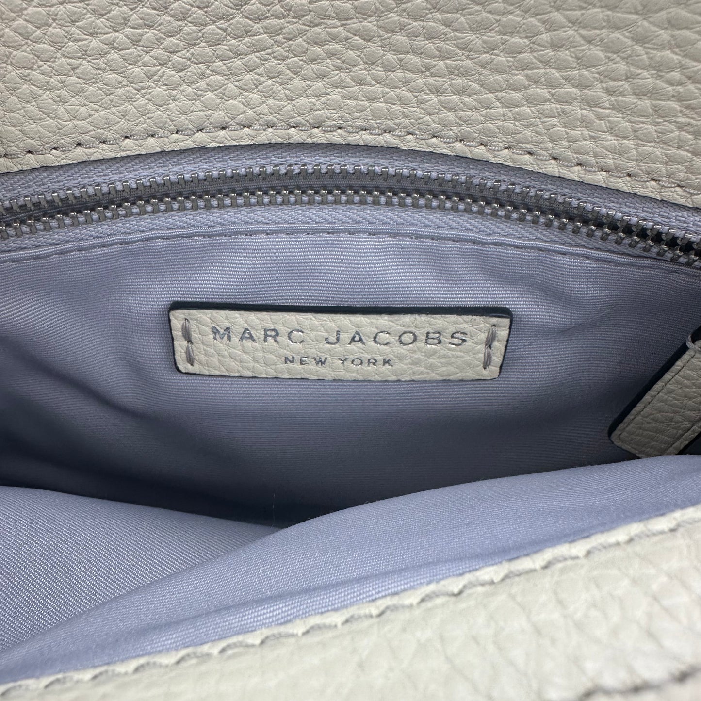 Handbag Luxury Designer By Marc Jacobs In Cream, Size:Small