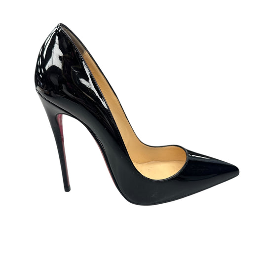 Shoes Luxury Designer By Christian Louboutin In Black, Size:6