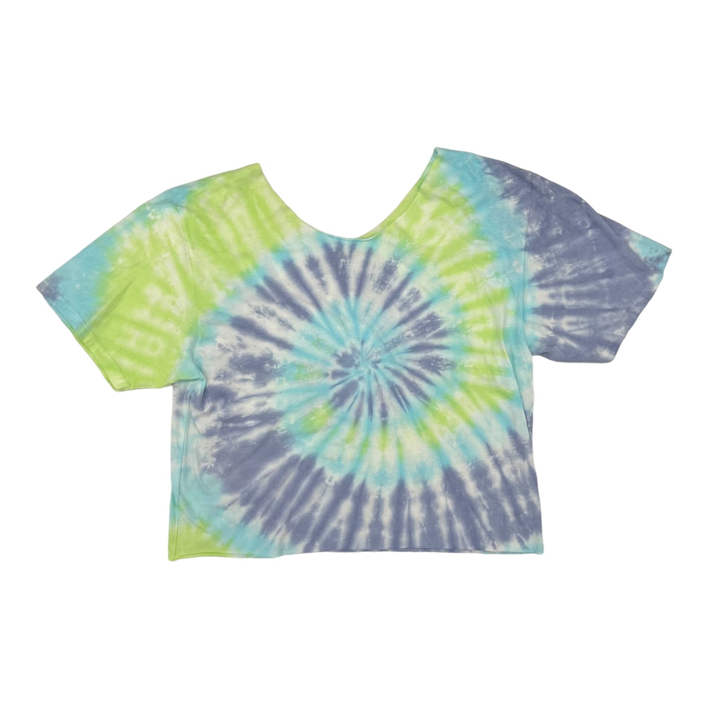 TIE DYE PRINT  CMB TOP SS, Size L