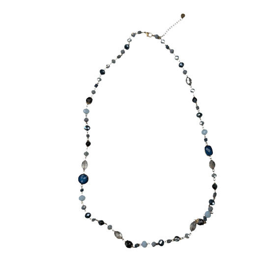 NECKLACE LAYERED by LOFT In BLUE & GREY