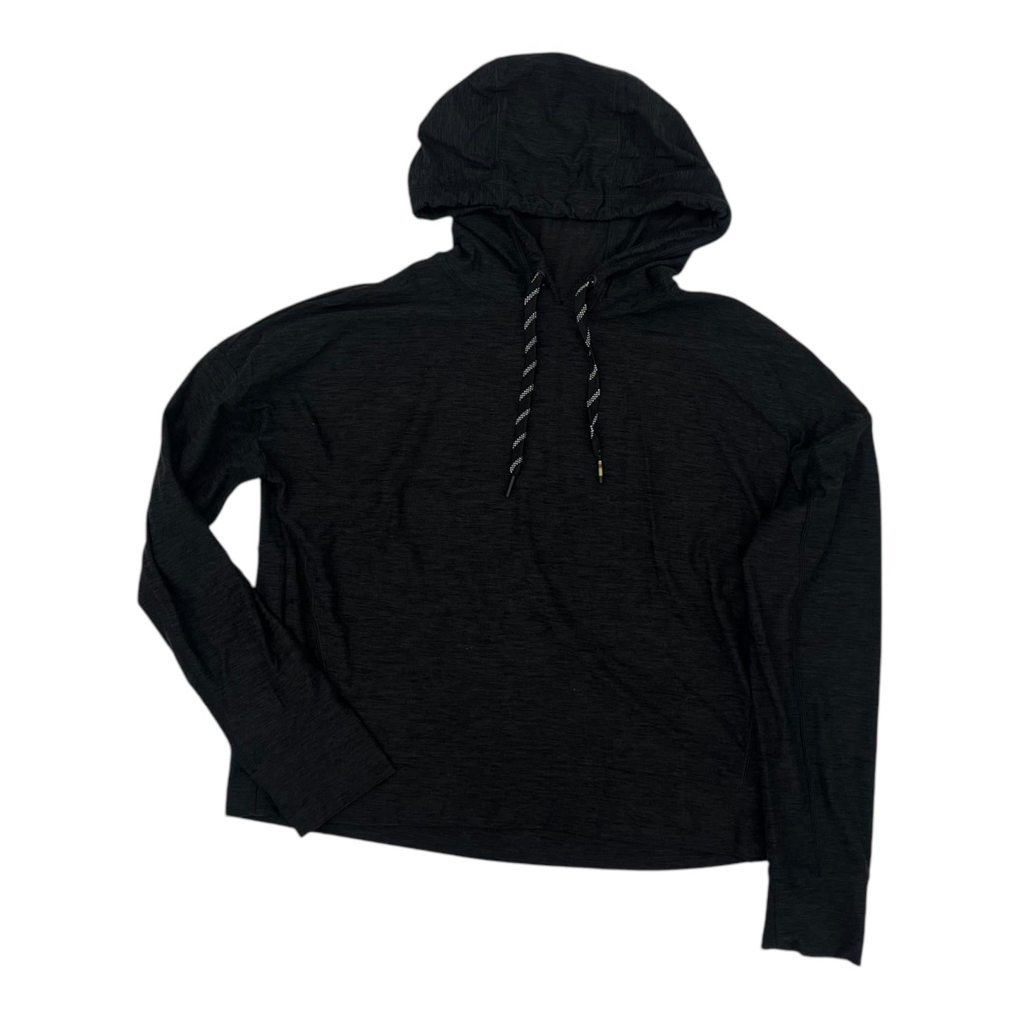 Athletic Top Ls Hoodie By Flx In Grey, Size:M