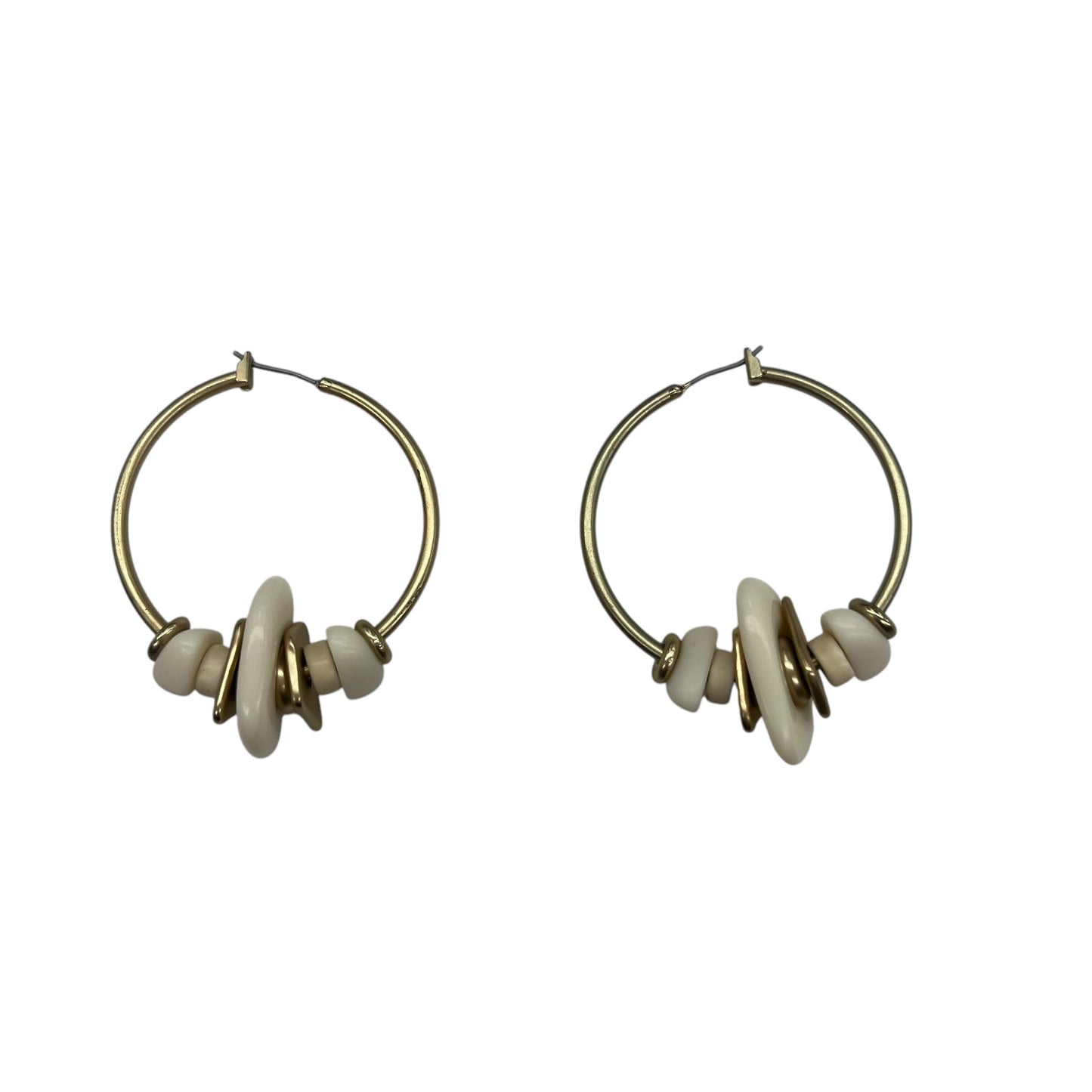 Earrings Hoop By Clothes Mentor In Gold