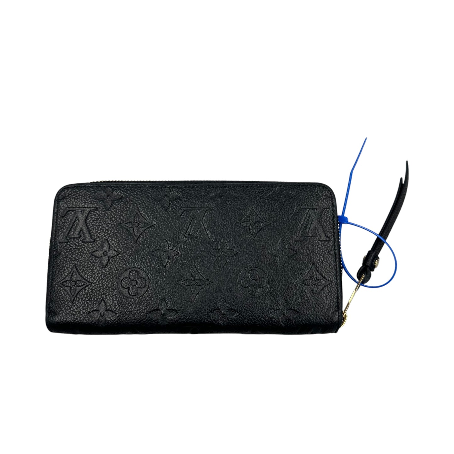 Wallet Luxury Designer By Louis Vuitton In Black, Size:Medium