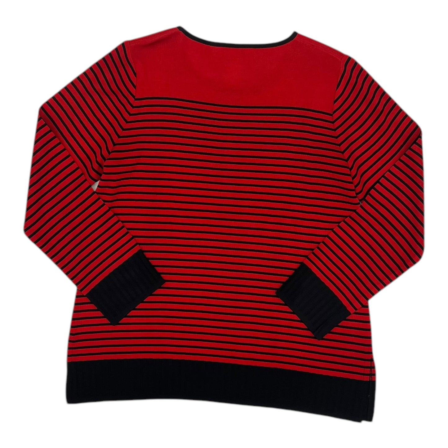 Top Ls By Misook In Red, Size:L