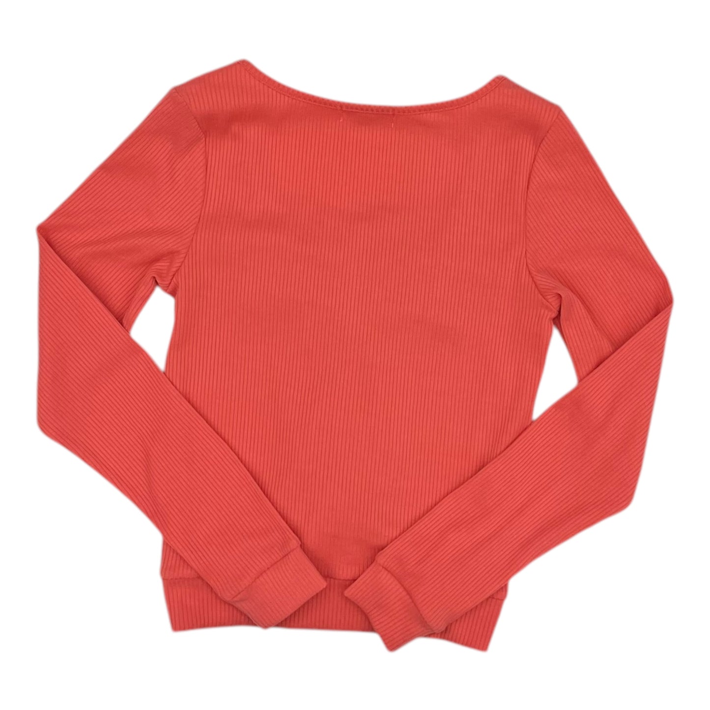 Top Ls Basic By Clothes Mentor In Coral, Size:M