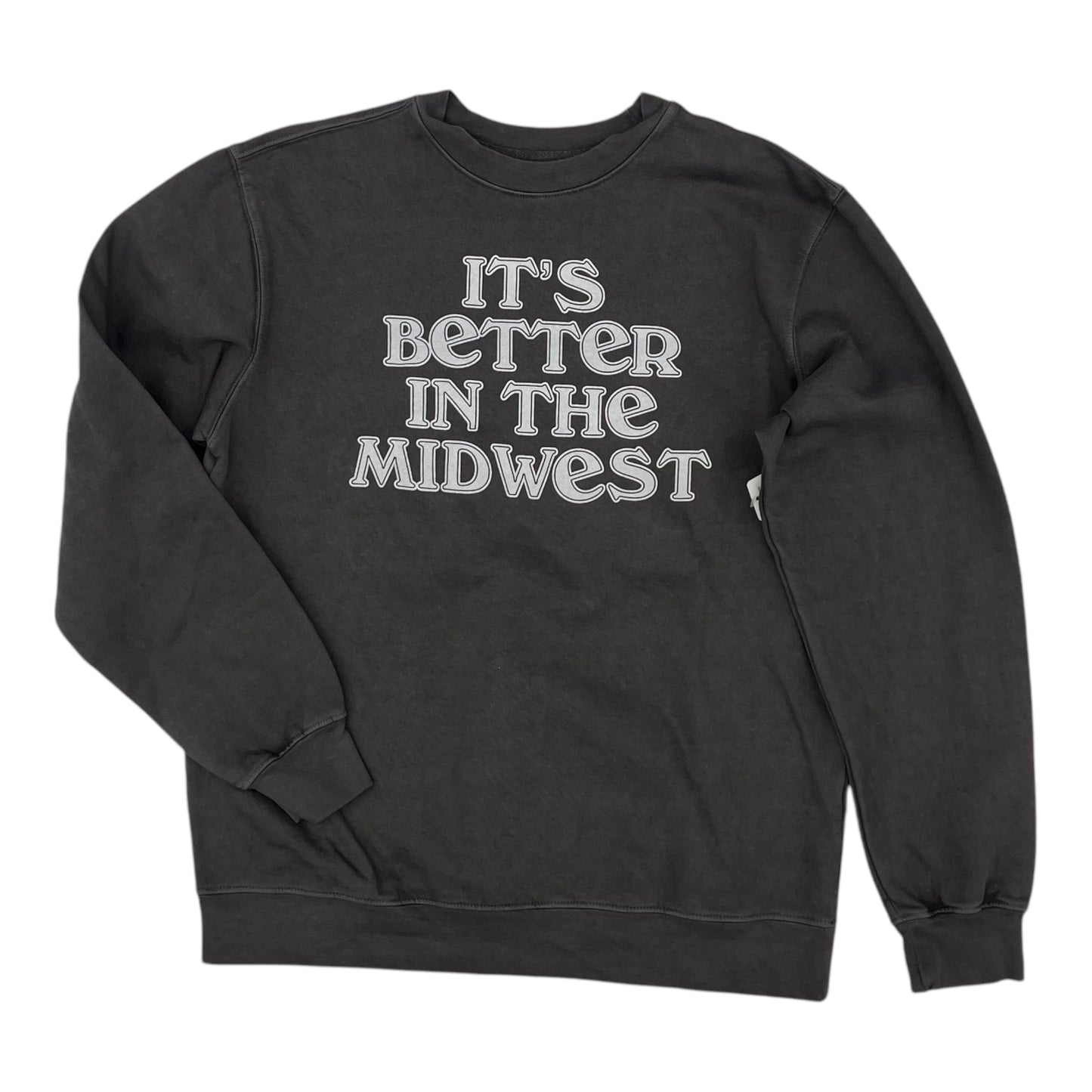 Sweatshirt Crewneck By Girl Dangerous In Grey, Size:Xs