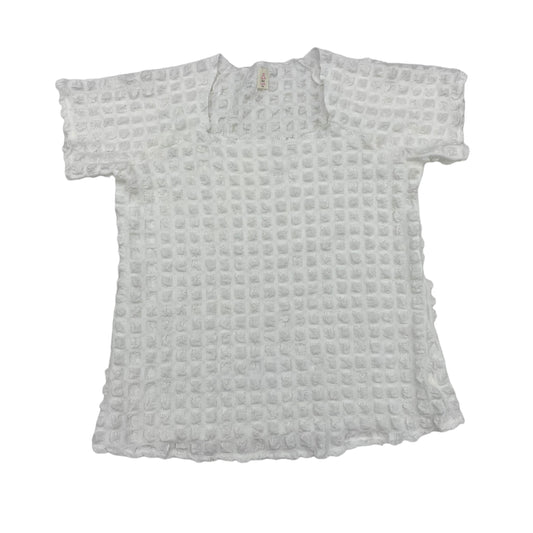 WHITE    CLOTHES MENTOR TOP SS, Size 1X