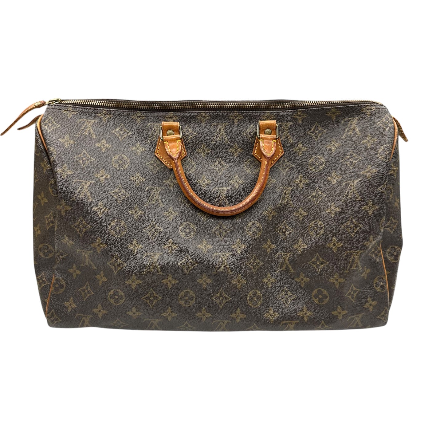 Duffle And Weekender Luxury Designer By Louis Vuitton In Brown, Size:Medium