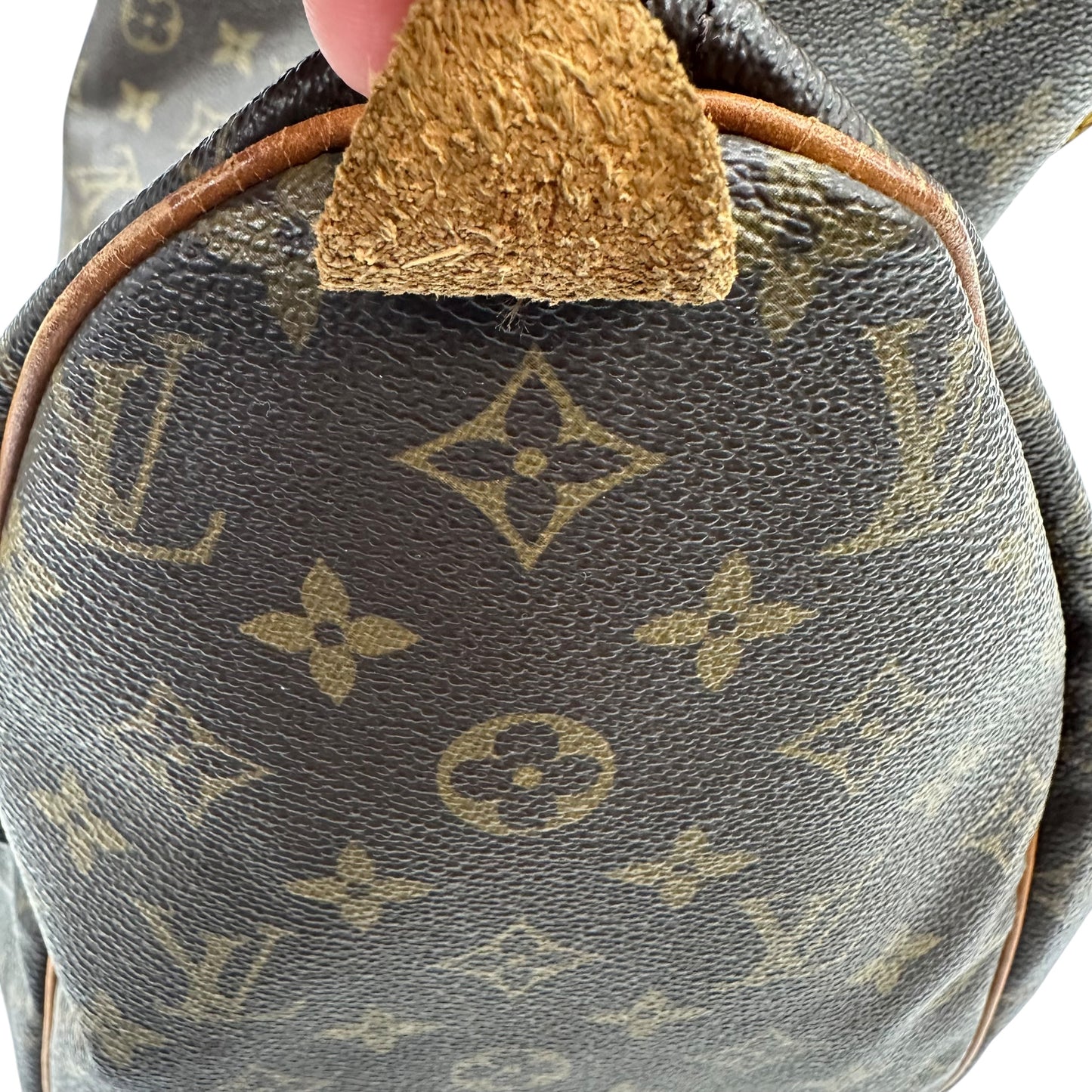 Duffle And Weekender Luxury Designer By Louis Vuitton In Brown, Size:Medium