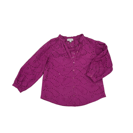 Top Ls By Evereve In Purple, Size:Xs