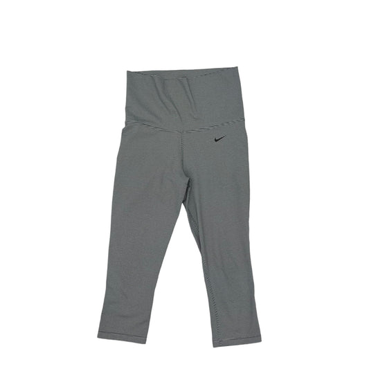 Mat Athletic Capris By Nike Apparel In Grey, Size:S