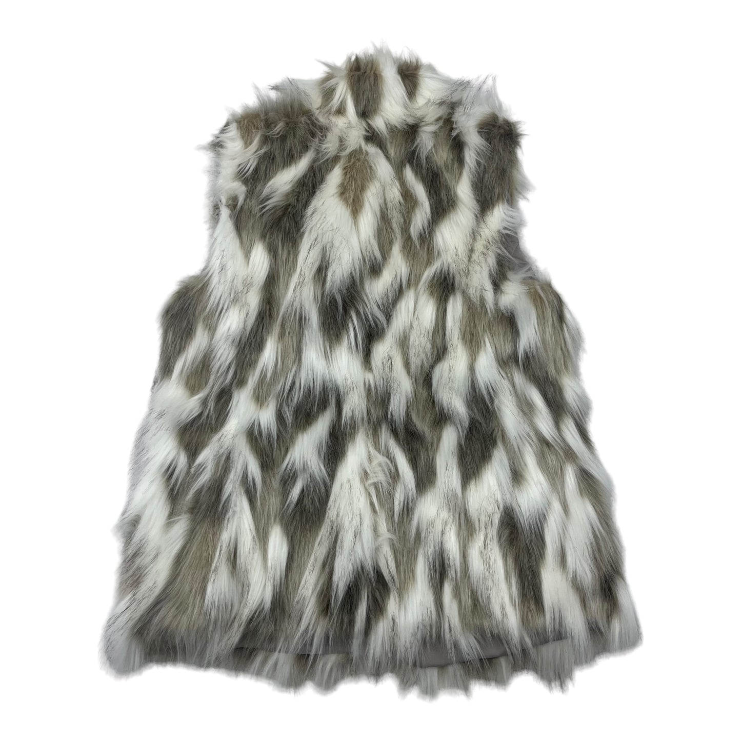 Vest Faux Fur & Sherpa By White House Black Market In Cream, Size:S