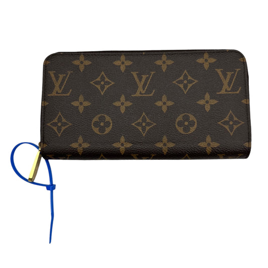 Wallet Luxury Designer By Louis Vuitton In Brown, Size:Medium