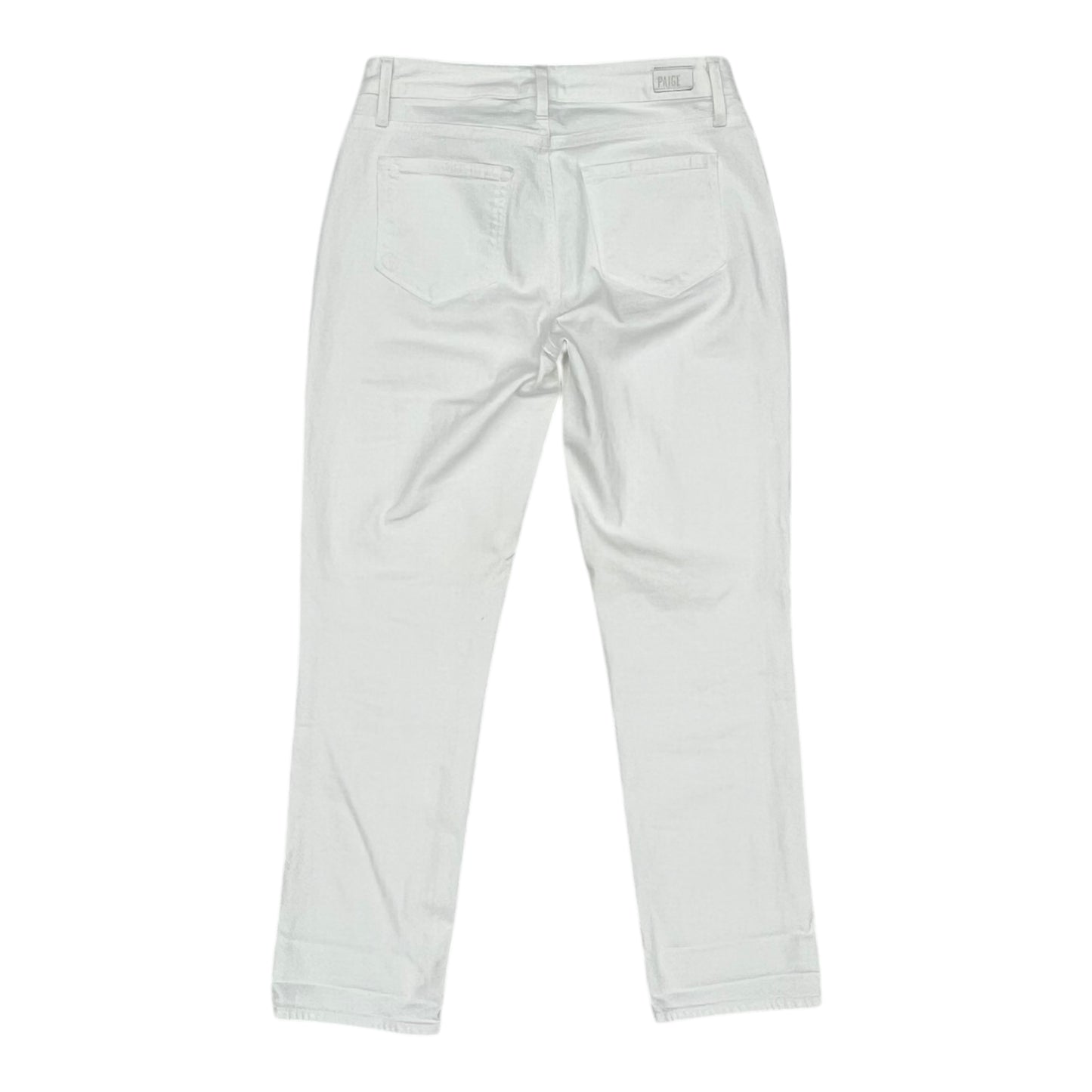 Jeans Straight By Paige In White Denim, Size:2