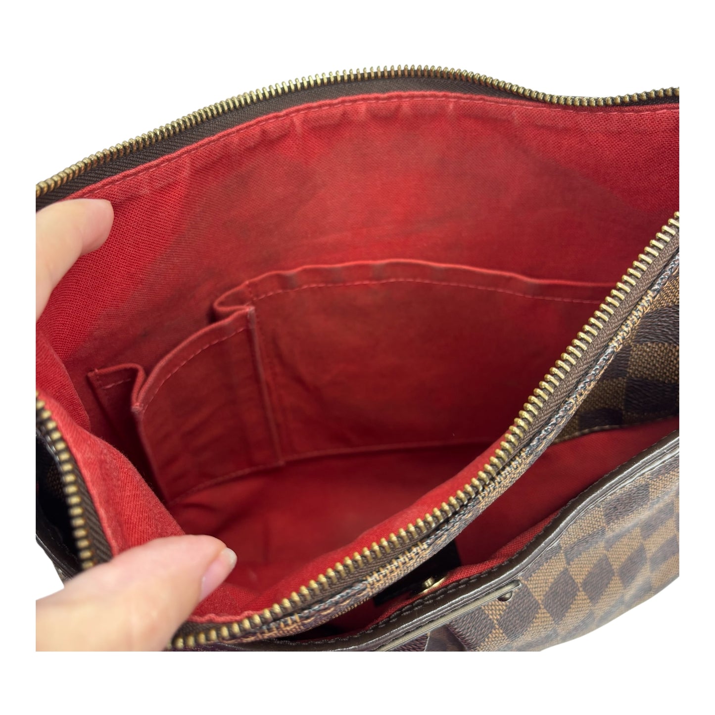 CROSSBODY LUXURY DESIGNER by LOUIS VUITTON In BROWN, Size: MEDIUM