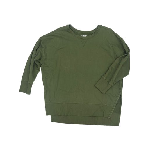 SWEATSHIRT CREWNECK by TERRA & SKY In GREEN, Size: 2X