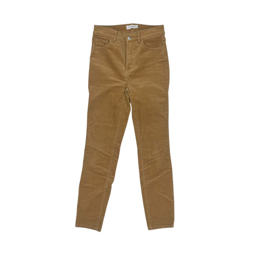 Pants Corduroy By Loft In Tan, Size:0