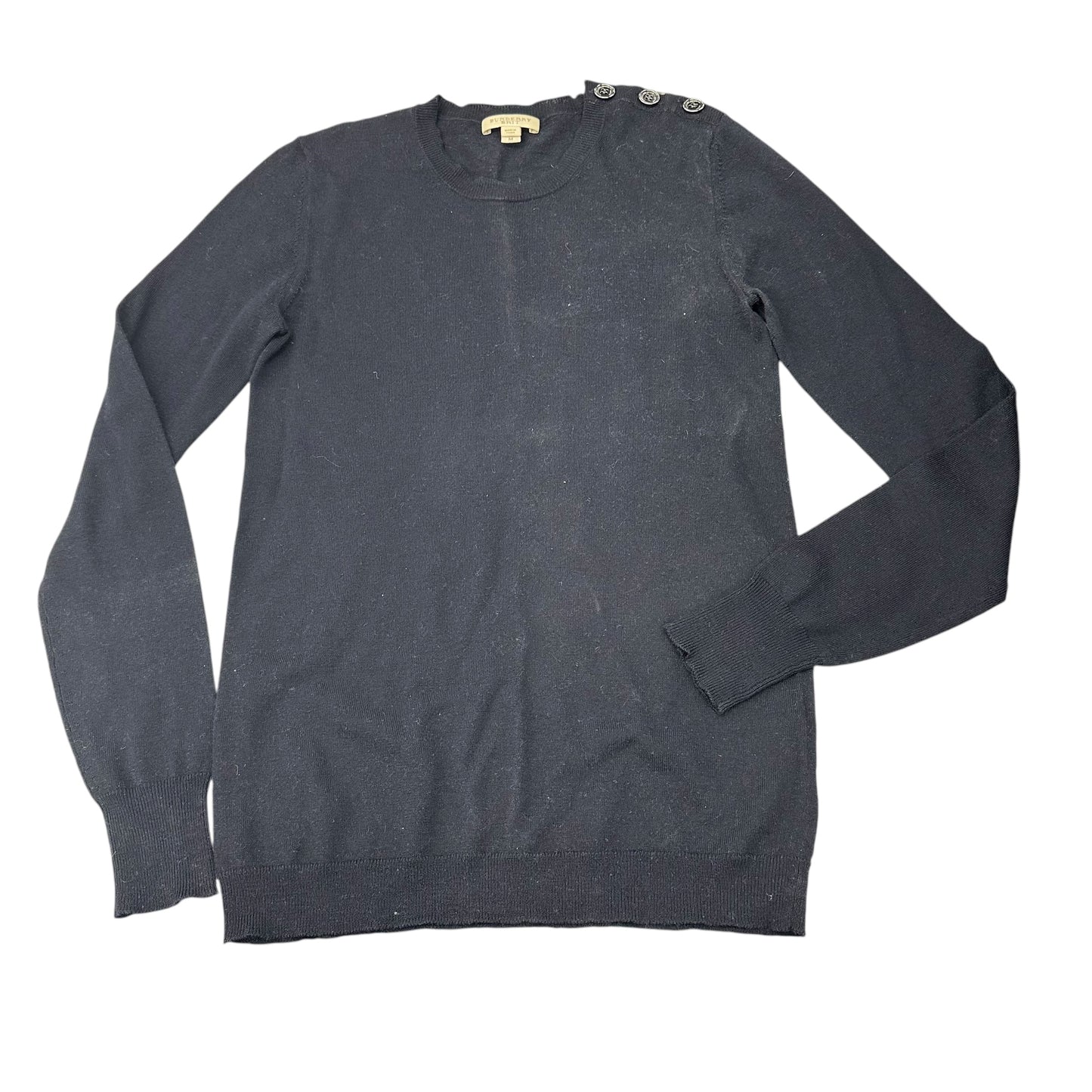 NAVY SWEATER LUXURY DESIGNER by BURBERRY Size:M